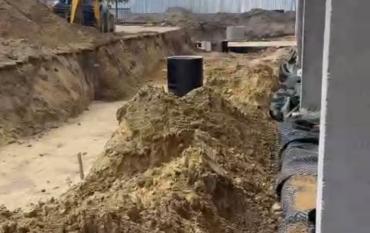 Монтаж и устройство колодцев водопровода технического водоснабжения системы искусственного снегообразования